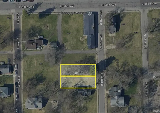 Photo 1 of Land for sale at 223 Obrien St, South Bend, IN 46628 | MLS# 202502769 | Listing updated on 2025-12-10