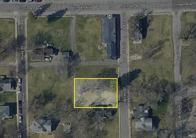 Photo 2 of Land for sale at 223 Obrien St, South Bend, IN 46628 | MLS# 202502769 | Listing updated on 2025-12-10