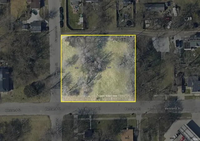 Photo 1 of Land for sale at 2421 Bertrand St, South Bend, IN 46628 | MLS# 202502773 | Listing updated on 2025-12-10