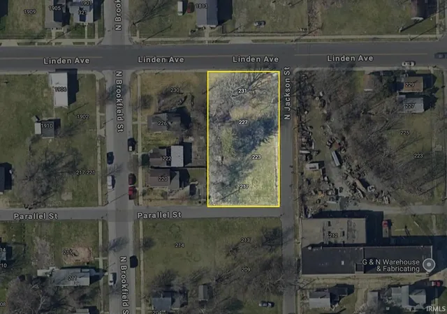 Photo 2 of Land for sale at 217 N Jackson St, South Bend, IN 46628 | MLS# 202505308 | Listing updated on 2025-12-10