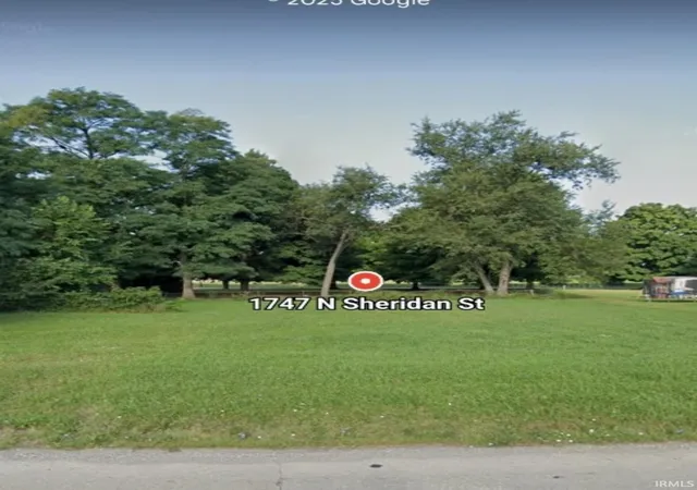 Photo 1 of Land for sale at 1747 N Sheridan St, South Bend, IN 46628 | MLS# 202511334 | Listing updated on 2026-09-01