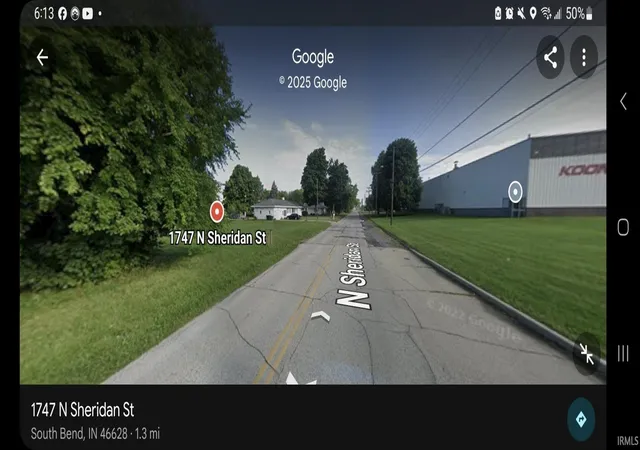 Photo 3 of Land for sale at 1747 N Sheridan St, South Bend, IN 46628 | MLS# 202511334 | Listing updated on 2026-09-01