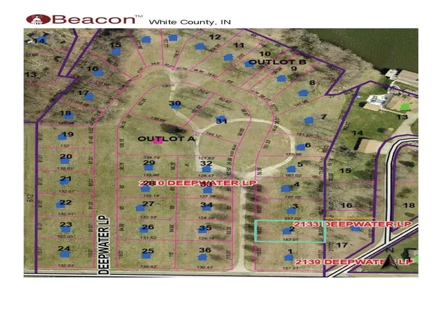 Photo 2 of Land for sale at 2133 Deepwater (lot 2) Loop, Monticello, IN 47960 | MLS# 202522466 | Listing updated on 2026-08-21