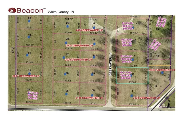 Photo 3 of Land for sale at 2133 Deepwater (lot 2) Loop, Monticello, IN 47960 | MLS# 202522466 | Listing updated on 2026-08-21