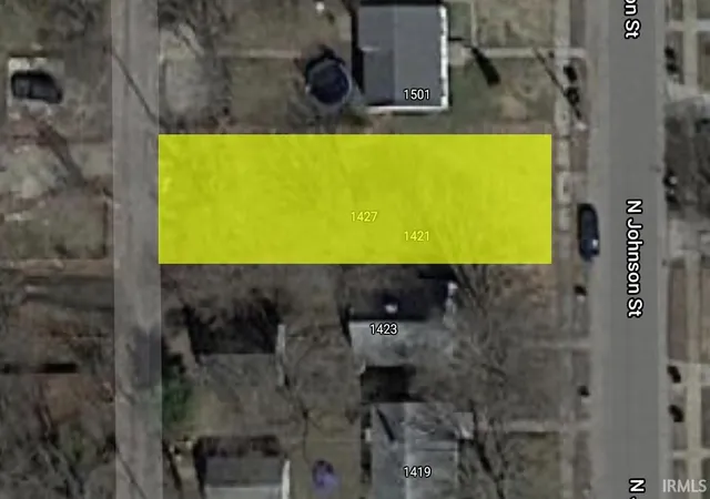 Photo 1 of Land for sale at 1427 N Johnson St, South Bend, IN 46628 | MLS# 202526047 | Listing updated on 2026-01-06