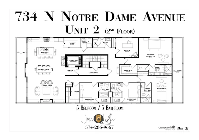 4th image of 734 N Notre Dame Ave #2, South Bend, IN 46617 | MLS# 202536432