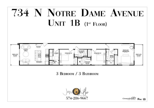 5th image of 734 N Notre Dame Ave #2, South Bend, IN 46617 | MLS# 202536432