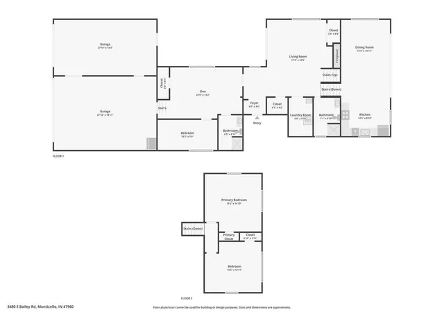 Homes for sale in Monticello, IN | 3480 E Bailey Rd, Monticello, IN 47960 | MLS# 202606027