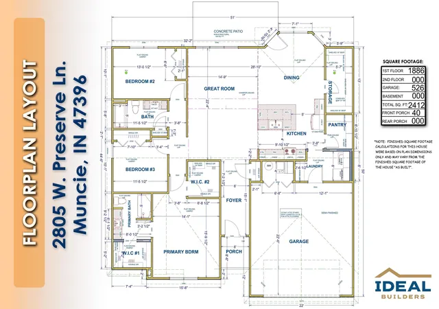 Photo 5 of Sale Pending at 2805 W Preserve Ln, Muncie, IN 47304 | MLS# 202610288 | Listing updated on 2026-05-04