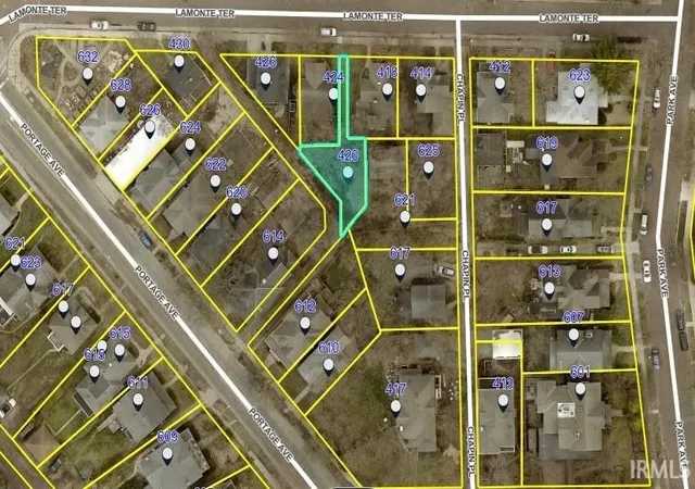 Photo 1 of Land for sale at 420 Lamonte Ter, South Bend, IN 46616 | MLS# 202616212 | Listing updated on 2026-06-20