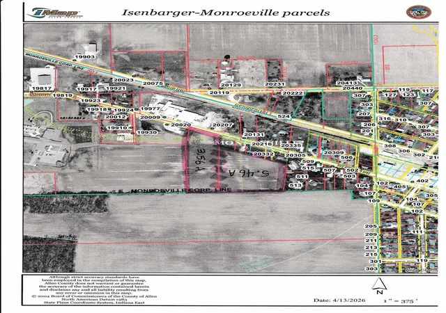 1st image of Tbd Monroeville Rd, Monroeville, IN 46773 | MLS# 202616600