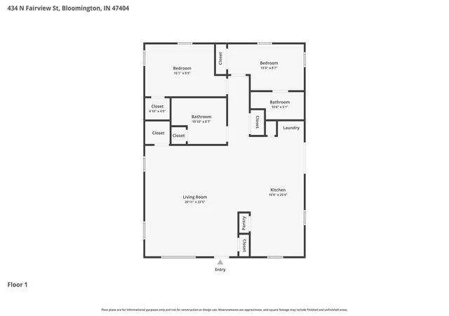 3rd image of 434 N Fairview St, Bloomington, IN 47404 | MLS# 202620335