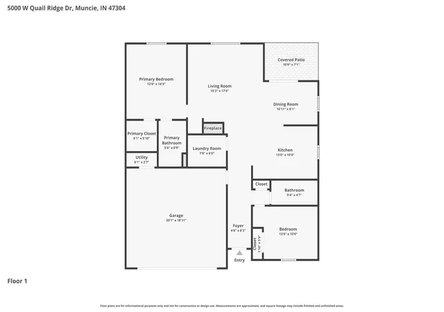 Homes for sale in Muncie, IN | 5000 W Quail Ridge Dr, Muncie, IN 47304 | MLS# 202622524