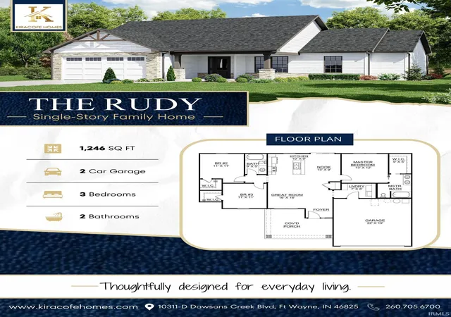 2nd image of 320 Depot St, Butler, IN 46721 | MLS# 202624740