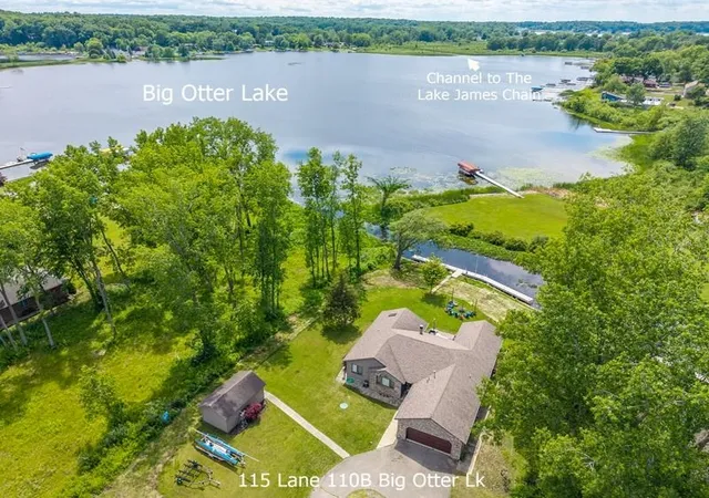 Homes for sale in Fremont, IN | 115 Lane 110b Big Otter Lk, Fremont, IN 46737 | MLS# 202624917