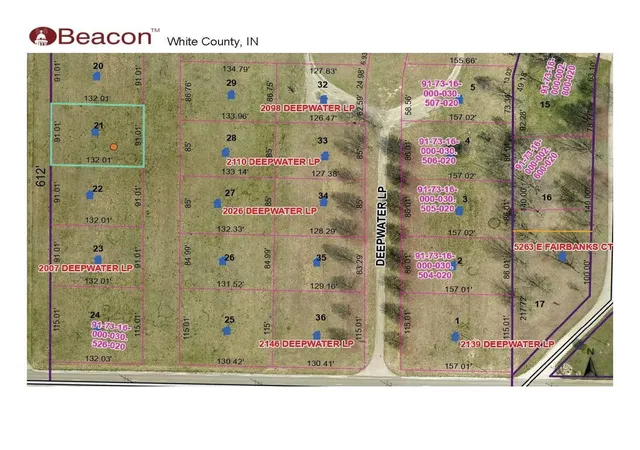 Photo 2 of Land for sale at 2019 Deepwater (lot 21) Loop, Monticello, IN 47960 | MLS# 202626143 | Listing updated on 2026-08-21