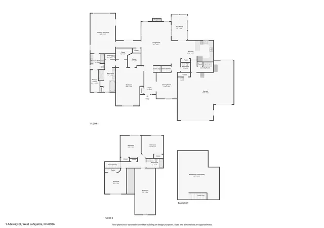 34th image of 1 Adeway Ct, West Lafayette, IN 47906 | MLS# 202627217