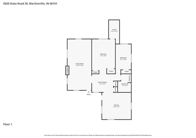 3rd image of 5020 N State Road 39, Martinsville, IN 46151 | MLS# 202627654