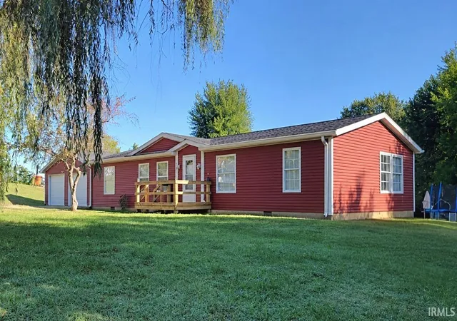 Photo 1 of Manufactured home for sale at 8261 E Monroe St, Dugger, IN 47848 | MLS# 202628132 | Listing updated on 2026-07-14