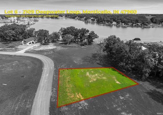 Photo 1 of Land for sale at 2109 Deepwater (lot 6) Loop, Monticello, IN 47960 | MLS# 202633413 | Listing updated on 2026-08-21