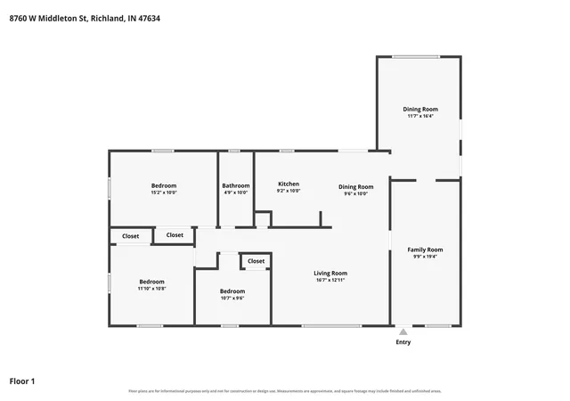 Photo 29 of Manufactured home for sale at 8760 W Middleton St, Richland, IN 47634 | MLS# 202633662 | Listing updated on 2026-08-18