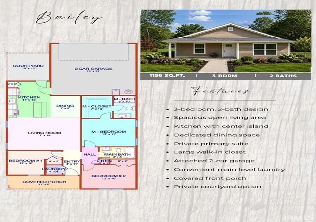 Photo 2 of Manufactured home for sale at 7638 W Julia Dr, Ellettsville, IN 47429 | MLS# 202634108 | Listing updated on 2026-08-21