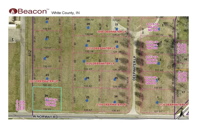 Photo 3 of Land for sale at 2001 Deepwater (lot 24) Loop, Monticello, IN 47960 | MLS# 202634317 | Listing updated on 2026-08-21