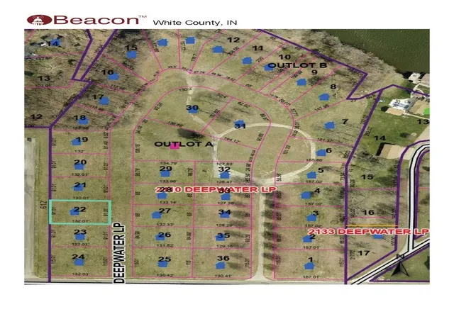 Photo 2 of Land for sale at 2013 Deepwater (lot 22) Loop, Monticello, IN 47960 | MLS# 202634318 | Listing updated on 2026-08-21