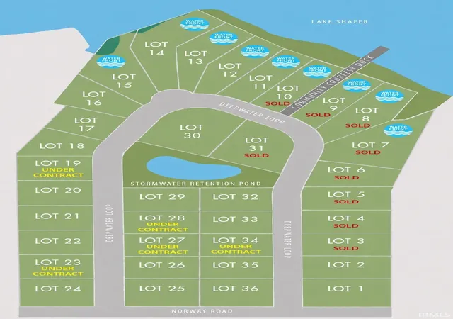 Photo 3 of Land for sale at 2013 Deepwater (Lot 22) Loop, Monticello, IN 47960 | MLS# 202634318 | Listing updated on 2026-09-30