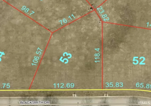 Photo 1 of Land for sale at Lot 53 Blacksmith Dr, Muncie, IN 47304 | MLS# 202635041 | Listing updated on 2026-08-26