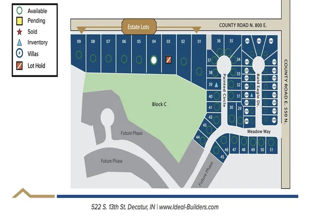 Photo 2 of Land for sale at 1012 Bald Eagle Dr, Churubusco, IN 46723 | MLS# 202635385 | Listing updated on 2026-09-02
