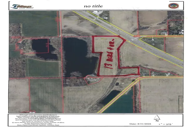 Photo 1 of Land for sale at Tbd Hoagland Rd, Hoagland, IN 46745 | MLS# 202635807 | Listing updated on 2026-08-31