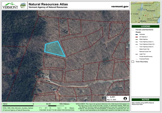 Photo 1 of Land for sale at 00 Salt Ash Rd, Plymouth, VT 05056 | MLS# 5040722 | Listing updated on 2026-06-24
