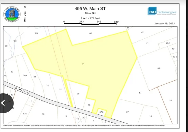 Photo 3 of Land for sale at 495 West Main St, Tilton, NH 03276 | MLS# 5041415 | Listing updated on 2026-03-24