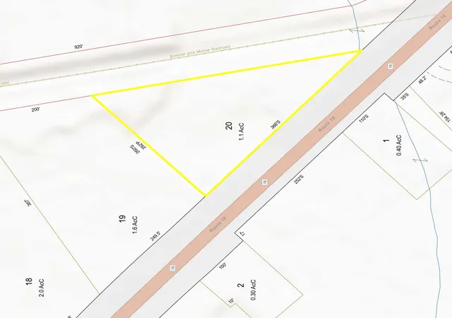 Photo 3 of Land for sale at 1800 Route 16, Center Ossipee, NH 03814 | MLS# 5077472 | Listing updated on 2026-07-21