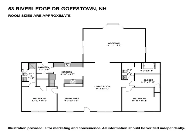 3rd image of 53 River Ledge Dr, Goffstown, NH 03045 | MLS# 5094679