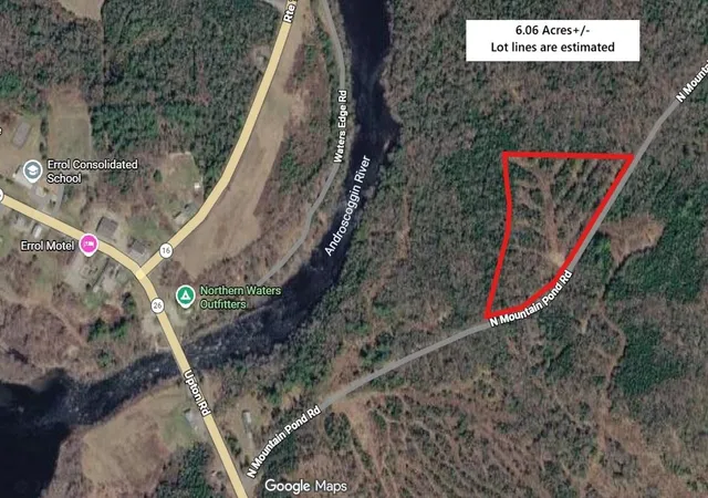 Homes for sale in Errol, NH | Lot 3 North Mountain Pond Rd, Errol, NH 03579 | MLS# 5098851