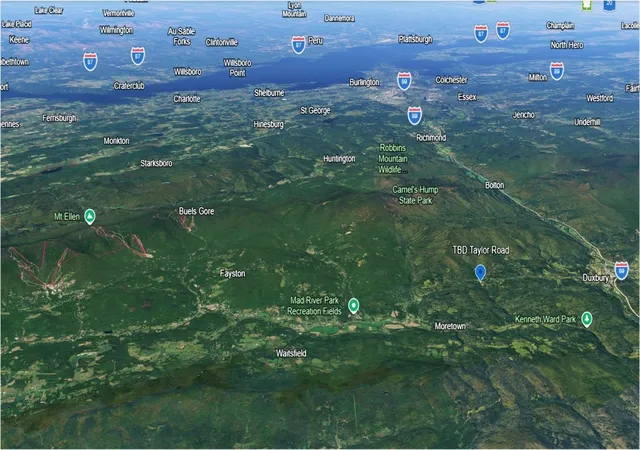 Photo 2 of Land for sale at Tbd Taylor Rd, Duxbury, VT 05660 | MLS# 5101043 | Listing updated on 2026-08-22
