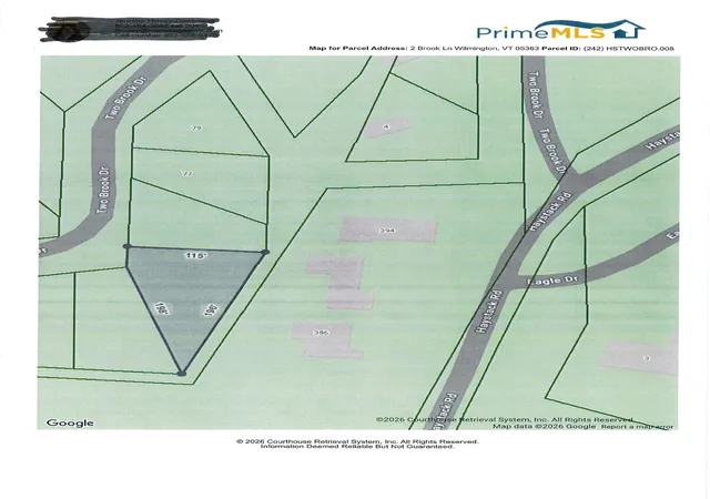 Photo 2 of Land for sale at 8 Two Brook Rd, Wilmington, VT 05363 | MLS# 5101723 | Listing updated on 2026-09-15