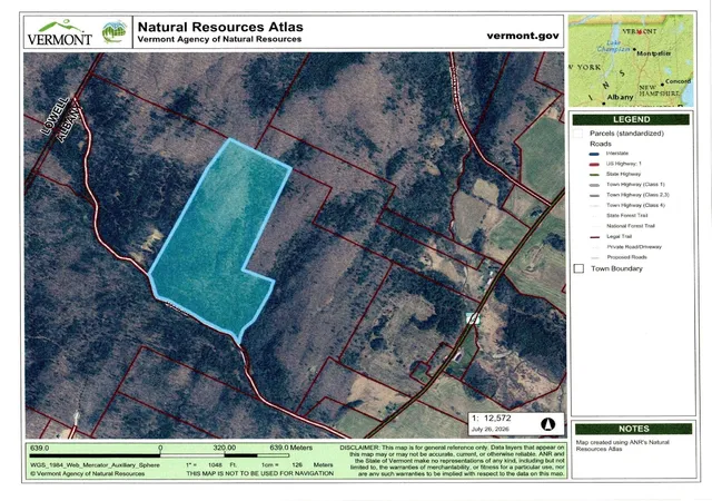 Photo 1 of Land for sale at 00 Dyer, Albany, VT 05820 | MLS# 5101844 | Listing updated on 2026-07-29