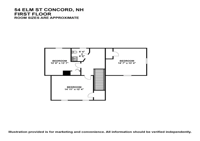 60th image of 54 Elm St, Concord, NH 03303 | MLS# 5102173