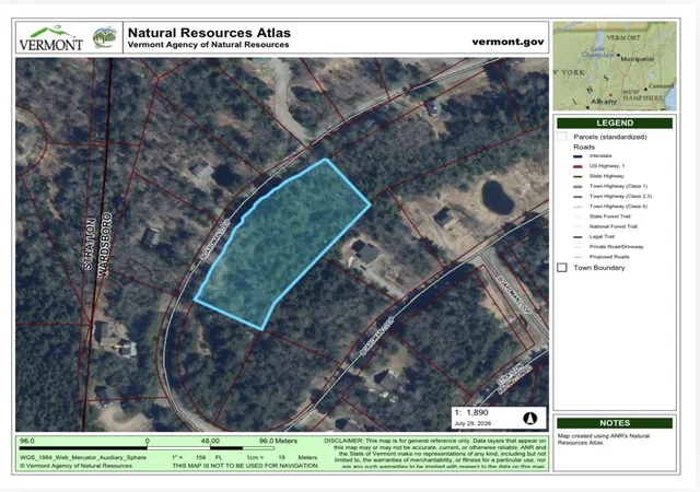 Photo 3 of Land for sale at 56 & 57 Boardman Loop, West Wardsboro, VT 05360 | MLS# 5102345 | Listing updated on 2026-07-30