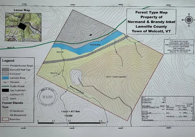 Photo 3 of Land for sale at 0 Brookview Ln, Wolcott, VT 05680 | MLS# 5104300 | Listing updated on 2026-08-31