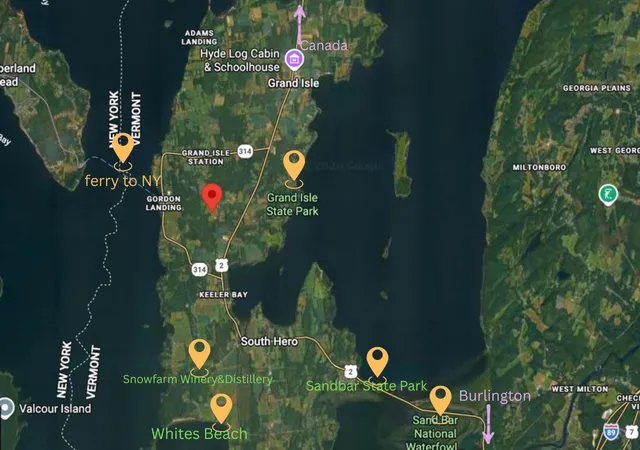 Photo 3 of Land for sale at 15 Hanson Ln, Grand Isle, VT 05458 | MLS# 5106887 | Listing updated on 2026-08-27