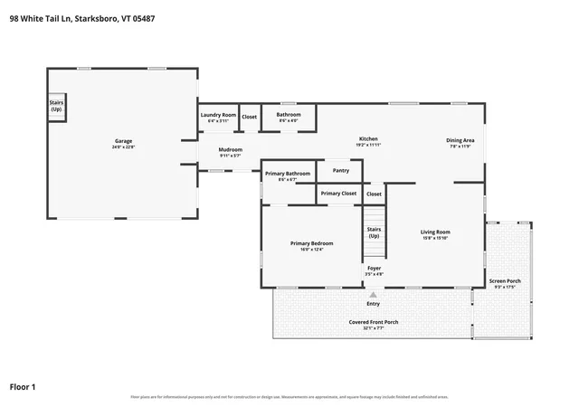 Photo 3 of Single family home for sale at 98 White Tail Ln, Starksboro, VT 05487 | MLS# 5106927 | Listing updated on 2026-09-17
