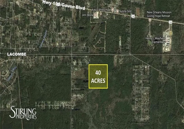 Photo 1 of Land for sale at Clesi Ave, Lacombe, LA 70445 | MLS# 2362629 | Listing updated on 2026-04-23