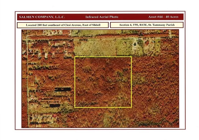 Photo 4 of Land for sale at Clesi Ave, Lacombe, LA 70445 | MLS# 2362629 | Listing updated on 2026-04-23