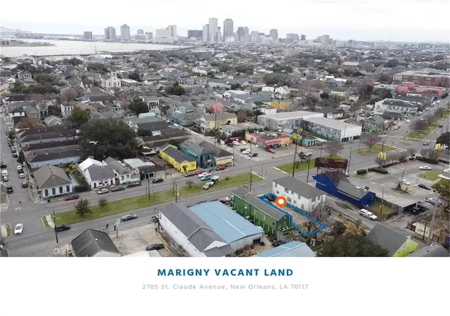 Photo 1 of Land for sale at 2705 St Claude Ave, New Orleans, LA 70117 | MLS# 2488114 | Listing updated on 2026-02-18