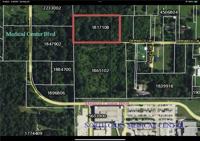 Photo 1 of Land for sale at Demarco Ln, Hammond, LA 70403 | MLS# 2504342 | Listing updated on 2026-06-29