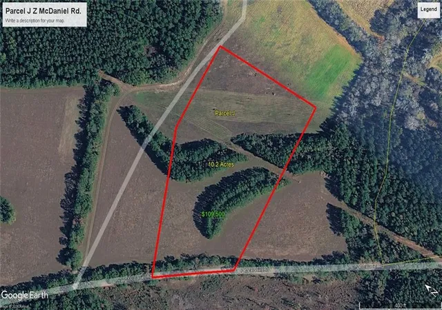 Photo 1 of Land for sale at J   Z Mcdaniel Rd, Kentwood, LA 70444 | MLS# 2511931 | Listing updated on 2026-07-28